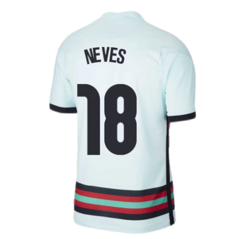 2020-2021 Portugal Away Nike Football Shirt (Neves 18)