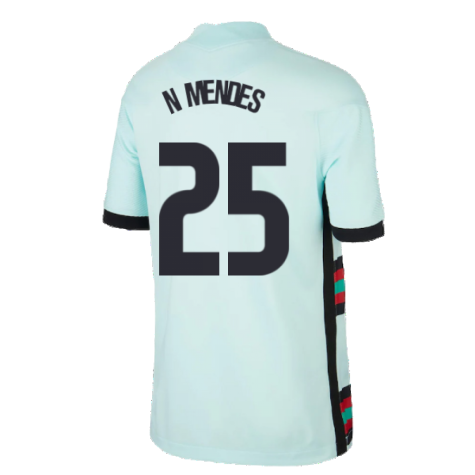 2020-2021 Portugal Away Shirt (Ladies) (N.MENDES 25)