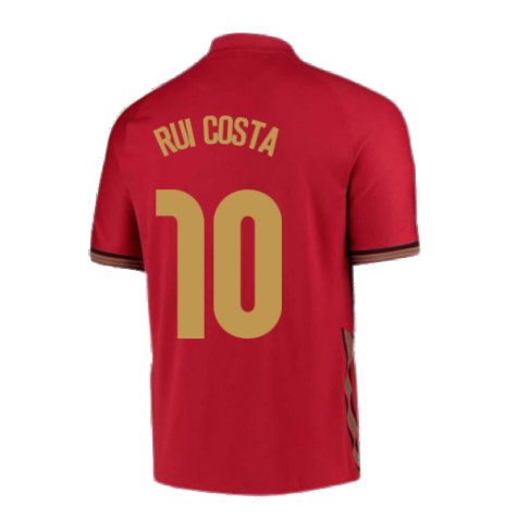 2020-2021 Portugal Home Nike Football Shirt (RUI COSTA 10)