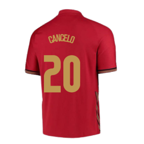 2020-2021 Portugal Home Nike Shirt (Kids) (Cancelo 20)