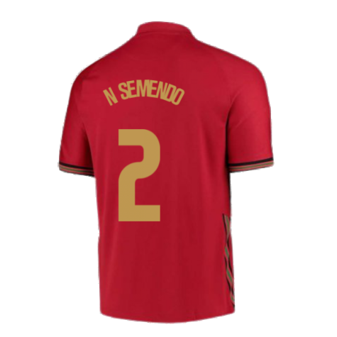 2020-2021 Portugal Home Nike Shirt (Kids) (N.SEMENDO 2)