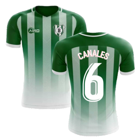 2020-2021 Real Betis Home Concept Football Shirt (Canales 6) - Kids