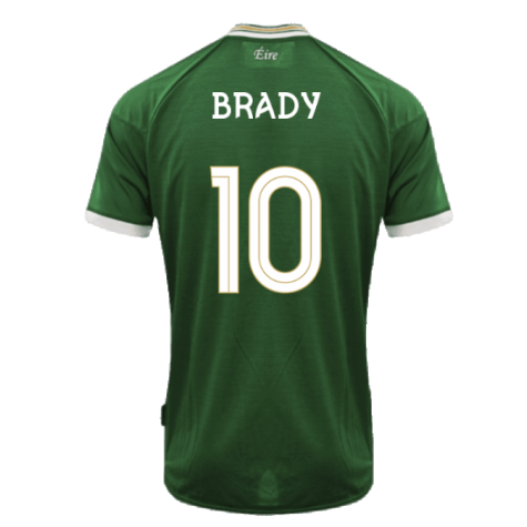 2020-2021 Republic of Ireland Home Shirt (Kids) (BRADY 10)