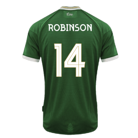 2020-2021 Republic of Ireland Home Shirt (Kids) (ROBINSON 14)