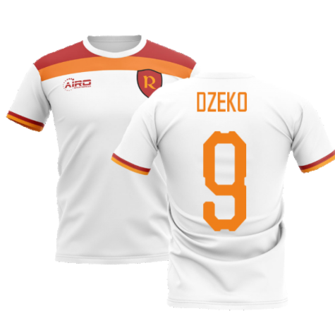 2024-2025 Roma Away Concept Football Shirt (DZEKO 9)