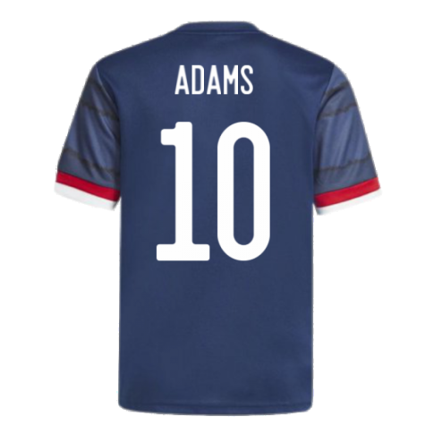 2020-2021 Scotland Home Adidas Football Shirt (Adams 10)