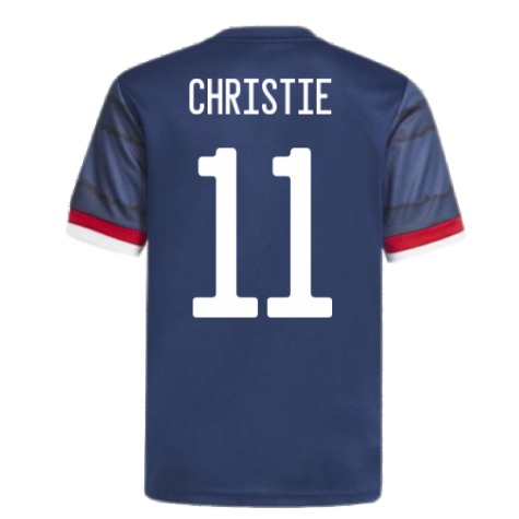 2020-2021 Scotland Home Adidas Football Shirt (Christie 11)