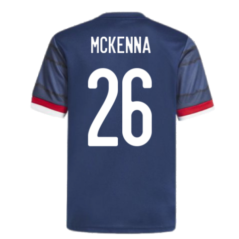 2020-2021 Scotland Home Adidas Football Shirt (McKenna 26)