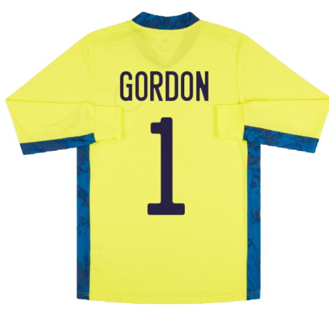 2020-2021 Scotland LS Goalkeeper Shirt (Yellow) (GORDON 1)