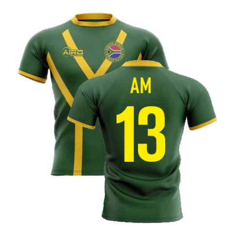 2024-2025 South Africa Springboks Flag Concept Rugby Shirt (Am 13)