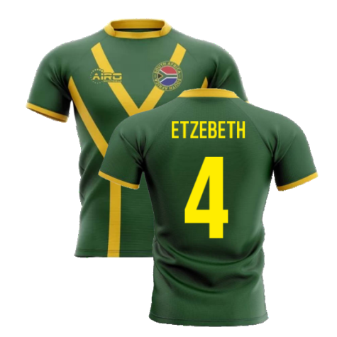 2024-2025 South Africa Springboks Flag Concept Rugby Shirt (Etzebeth 4)