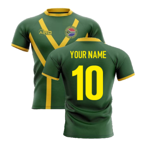 2024-2025 South Africa Springboks Flag Concept Rugby Shirt (Your Name)