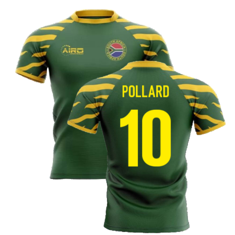 2024-2025 South Africa Springboks Home Concept Rugby Shirt (Pollard 10)