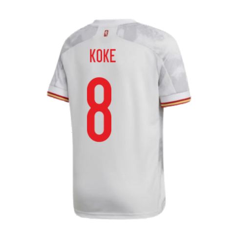 2020-2021 Spain Away Shirt (KOKE 8)