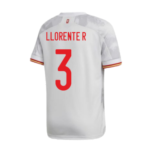 2020-2021 Spain Away Shirt (LLORENTE R 3)