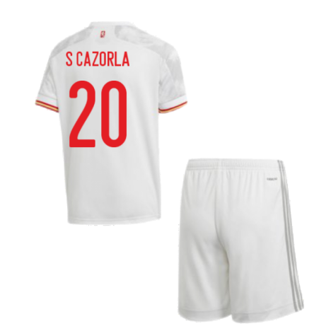 2020-2021 Spain Away Youth Kit (S CAZORLA 20)