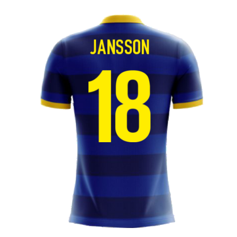 2024-2025 Sweden Airo Concept Away Shirt (Jansson 18) - Kids