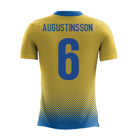 2024-2025 Sweden Airo Concept Home Shirt (Augustinsson 6)