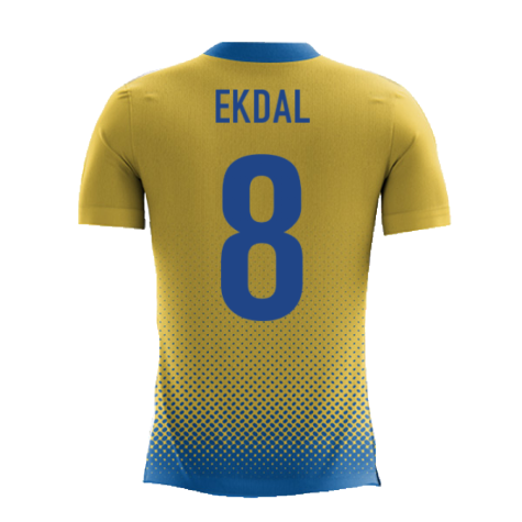 2024-2025 Sweden Airo Concept Home Shirt (Ekdal 8)