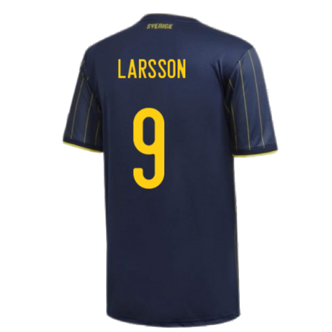 2020-2021 Sweden Away Shirt (Kids) (LARSSON 9)