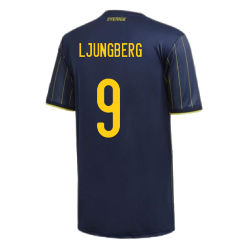 2020-2021 Sweden Away Shirt (Kids) (LJUNGBERG 9)