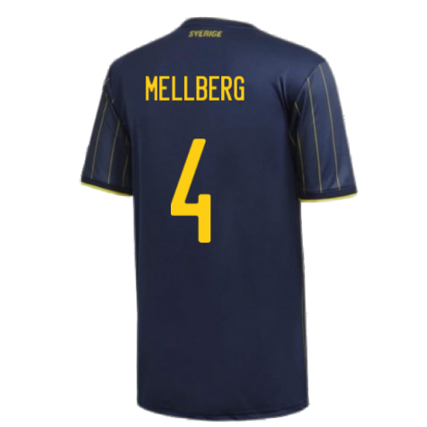 2020-2021 Sweden Away Shirt (Kids) (MELLBERG 4)