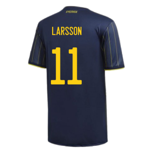 2020-2021 Sweden Away Shirt (LARSSON 11)