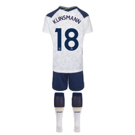 2020-2021 Tottenham Home Nike Little Boys Mini Kit (KLINSMANN 18)