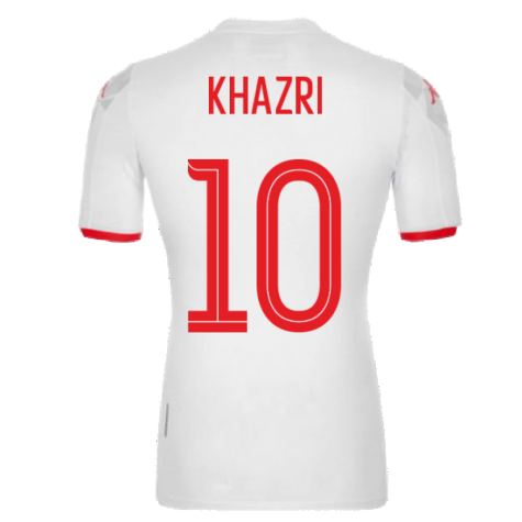 2020-2021 Tunisia Home Shirt (KHAZRI 10)