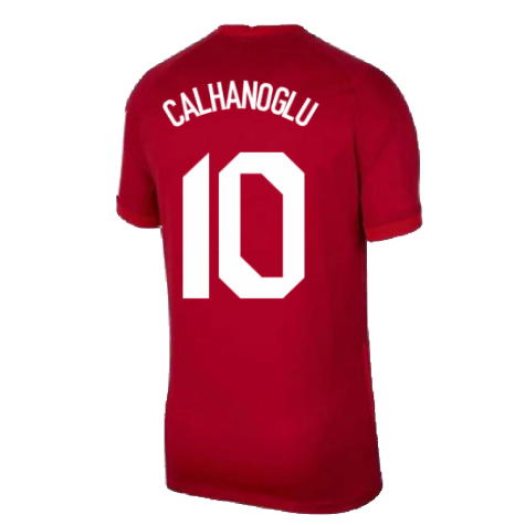 2020-2021 Turkey Away Nike Football Shirt (CALHANOGLU 10)
