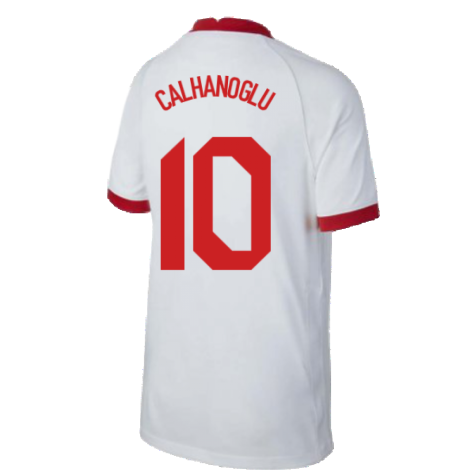 2020-2021 Turkey Home Nike Football Shirt (Kids) (CALHANOGLU 10)