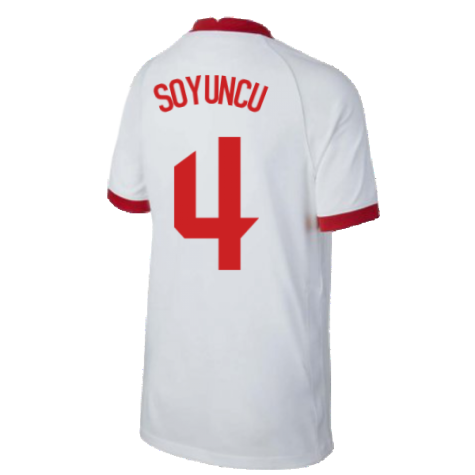 2020-2021 Turkey Home Nike Football Shirt (Kids) (SOYUNCU 4)