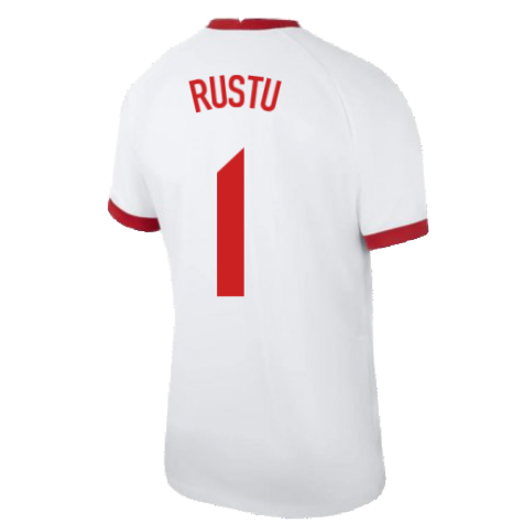 2020-2021 Turkey Home Nike Football Shirt (RUSTU 1)