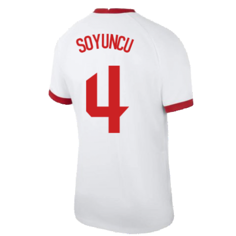 2020-2021 Turkey Home Nike Football Shirt (SOYUNCU 4)