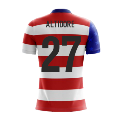 2024-2025 USA Airo Concept Home Shirt (Altidore 27)