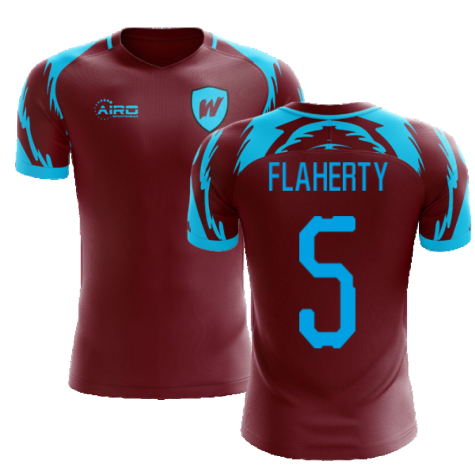 2024-2025 West Ham Home Concept Football Shirt (Flaherty 5)