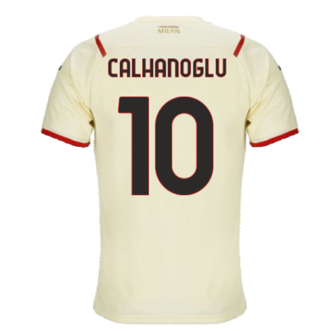 2021-2022 AC Milan Away Shirt (Kids) (CALHANOGLU 10)