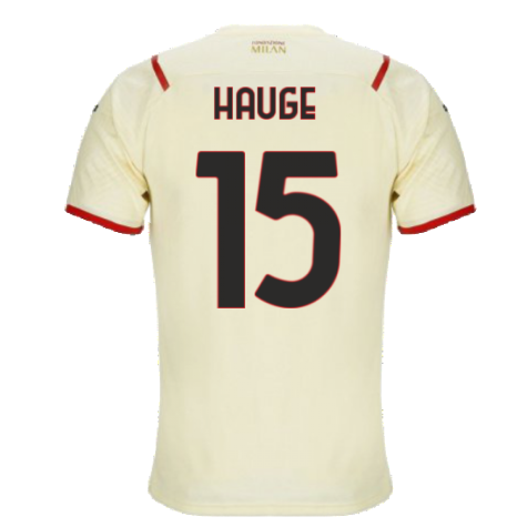 2021-2022 AC Milan Away Shirt (Kids) (HAUGE 15)