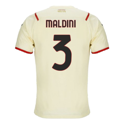 2021-2022 AC Milan Away Shirt (Kids) (MALDINI 3)