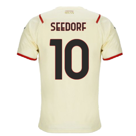 2021-2022 AC Milan Away Shirt (Kids) (SEEDORF 10)