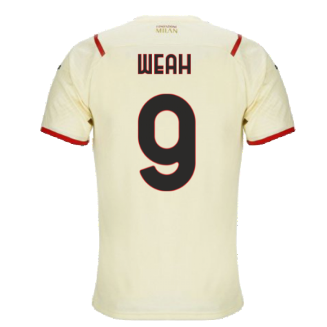 2021-2022 AC Milan Away Shirt (Kids) (WEAH 9)