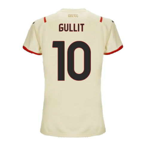 2021-2022 AC Milan Away Shirt (Ladies) (GULLIT 10)