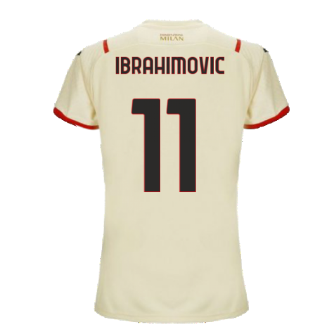 2021-2022 AC Milan Away Shirt (Ladies) (IBRAHIMOVIC 11)