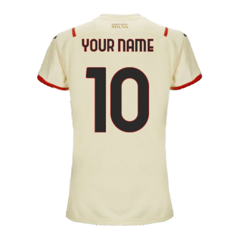 2021-2022 AC Milan Away Shirt (Ladies) (Your Name)