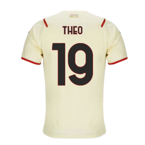 2021-2022 AC Milan Away Shirt (THEO 19)