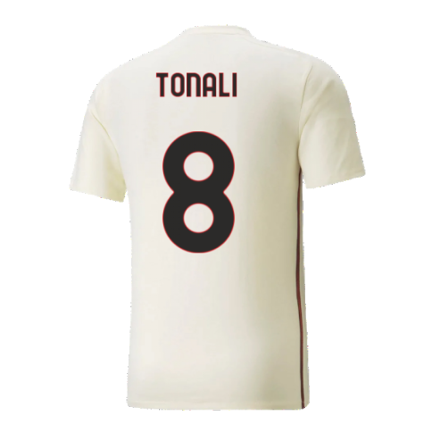 2021-2022 AC Milan Casuals Tee (Afterglow) (TONALI 8)