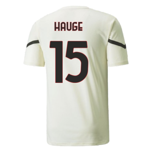 2021-2022 AC Milan Pre-Match Jersey (Afterglow) (HAUGE 15)