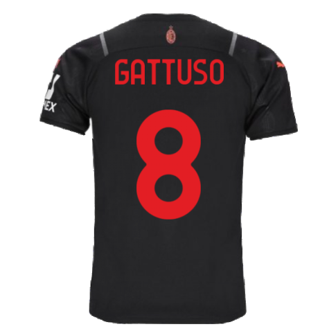 2021-2022 AC Milan Third Shirt (GATTUSO 8)