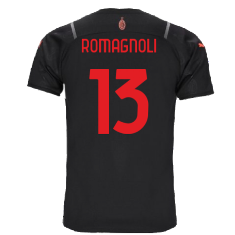 2021-2022 AC Milan Third Shirt (Kids) (ROMAGNOLI 13)