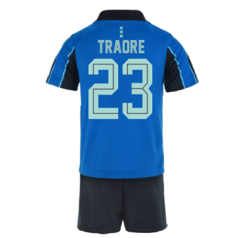 2021-2022 Ajax Away Mini Kit (TRAORE 23)